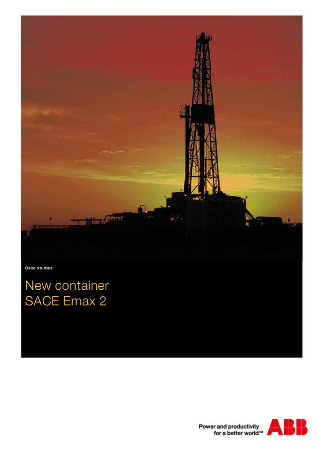 Estudo de caso | New container SACE Emax 2 (EN)