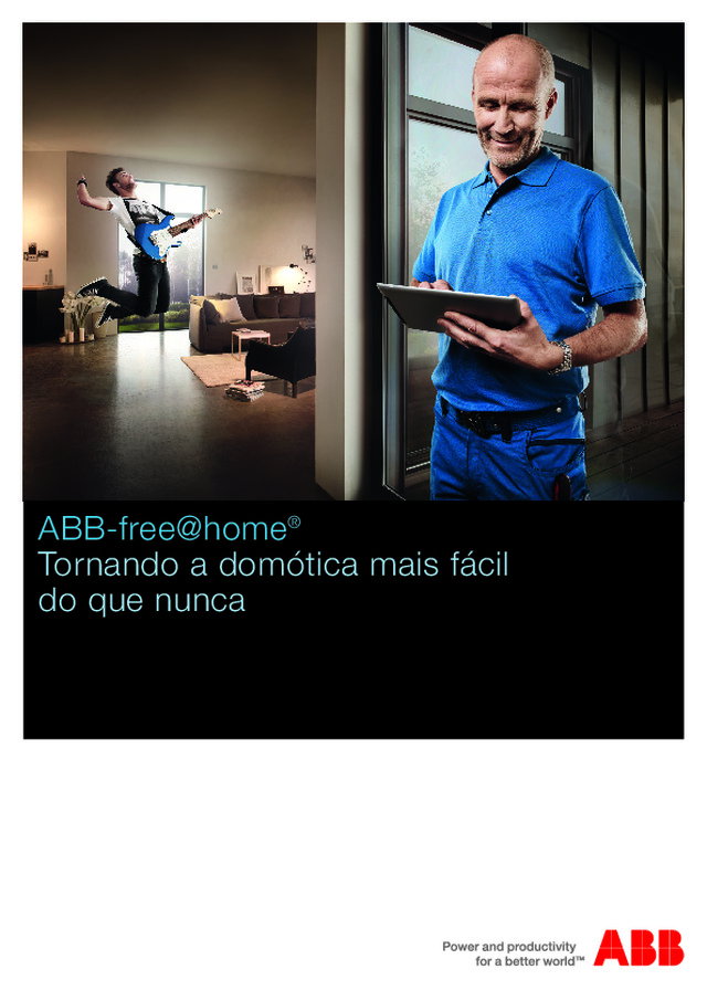 ABB-free@home® Tornando a domótica mais fácil do que nunca