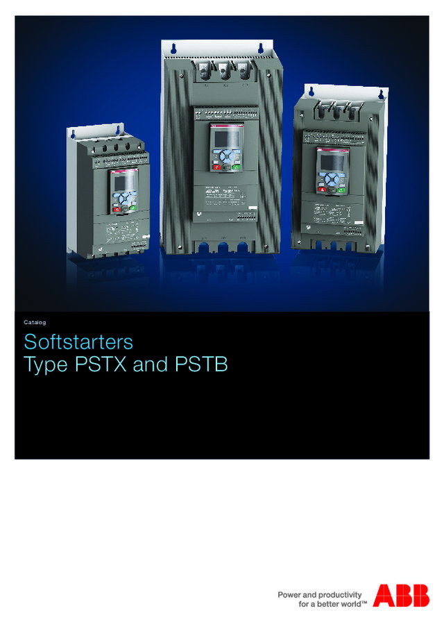 Softstarters Tipo PSTX e PSTB