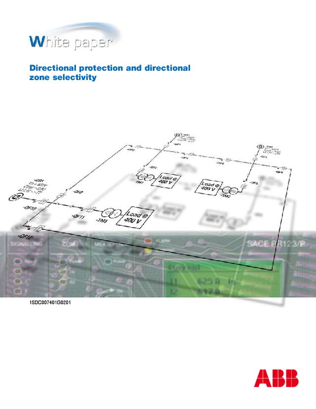 Protecção direccional e selectividade de zona direccional