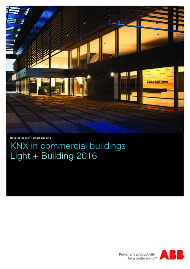 Sistemas KNX em edifícios comerciais