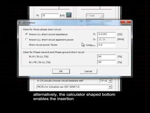 Tutorial de DOC Electrical Calculation Module – Lição 1.3: Propriedades Gerais da Planta, Versão Simplificada (EN)