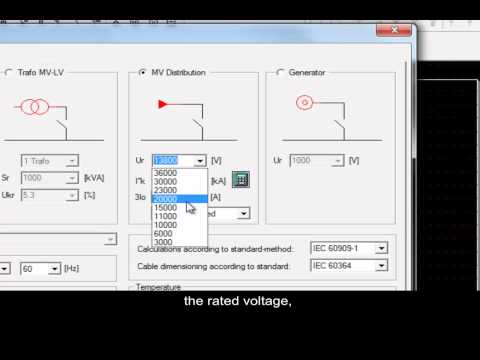 Tutorial de DOC Electrical Calculation Module – Lição 1.4: Propriedades Gerais da Planta, Versão Avançada (EN)