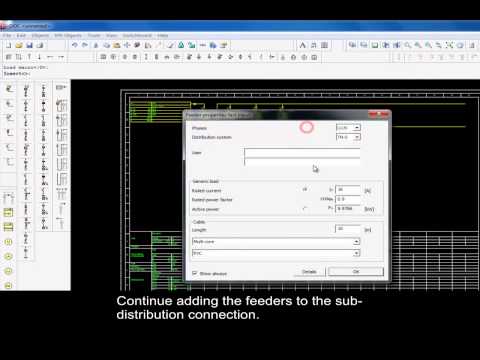 Tutorial de DOC Electrical Calculation Module – Lição 1.5: Desenhar Diagrama de Linha Única (EN)