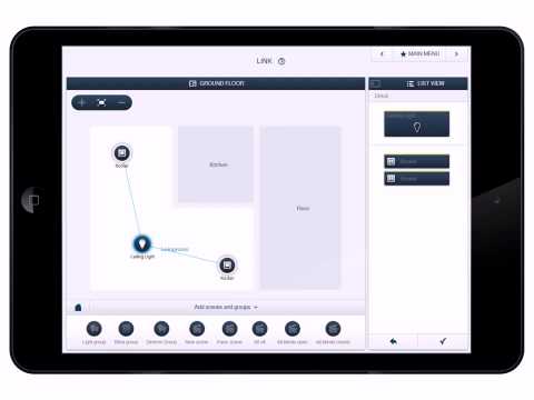 ABB-free@home® – Passo 3 – Ligando os equipamentos e cargas, criando grupos e cenários (EN)