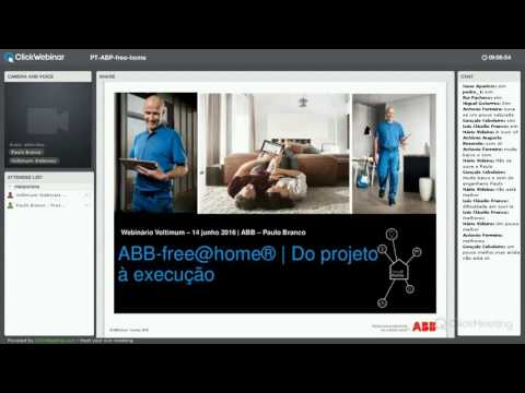 Webinário – ABB-free@home® | Do projecto à execução