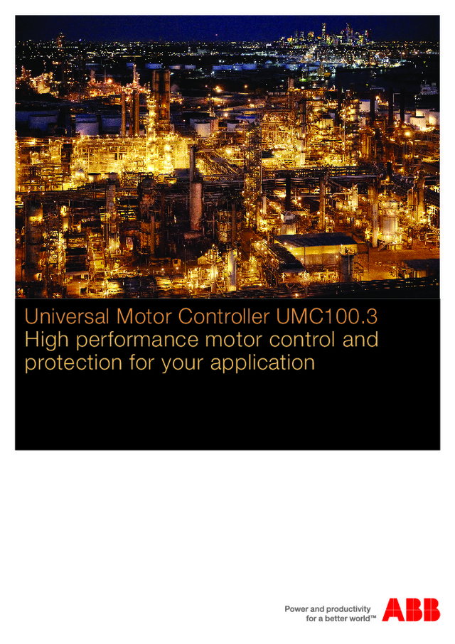 Brochura - Universal Motor Controller UMC100.3