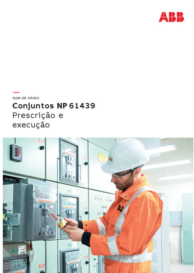 Guia de Apoio ABB: Conjuntos NP 61439 — Prescrição e execução (Excerto)