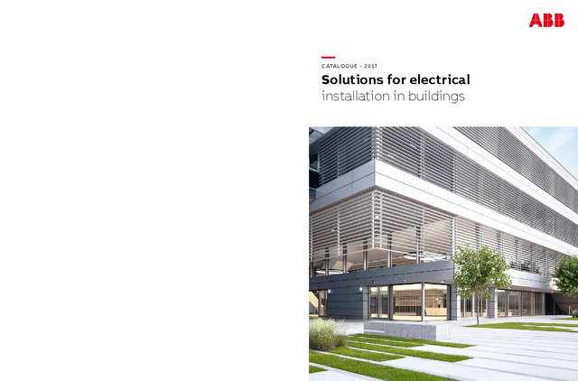 Soluções para instalações eléctricas em edifícios (EN)