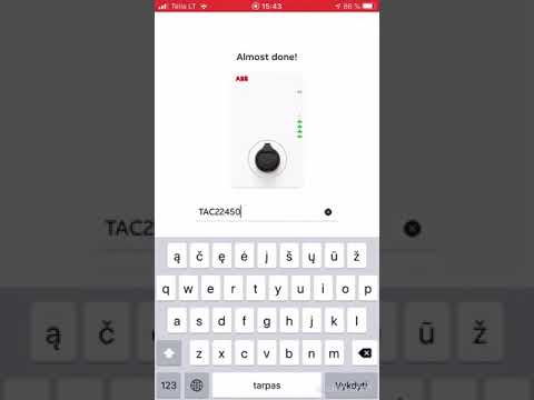 Configurar o Terra wallbox AC da ABB através da App ChargerSync