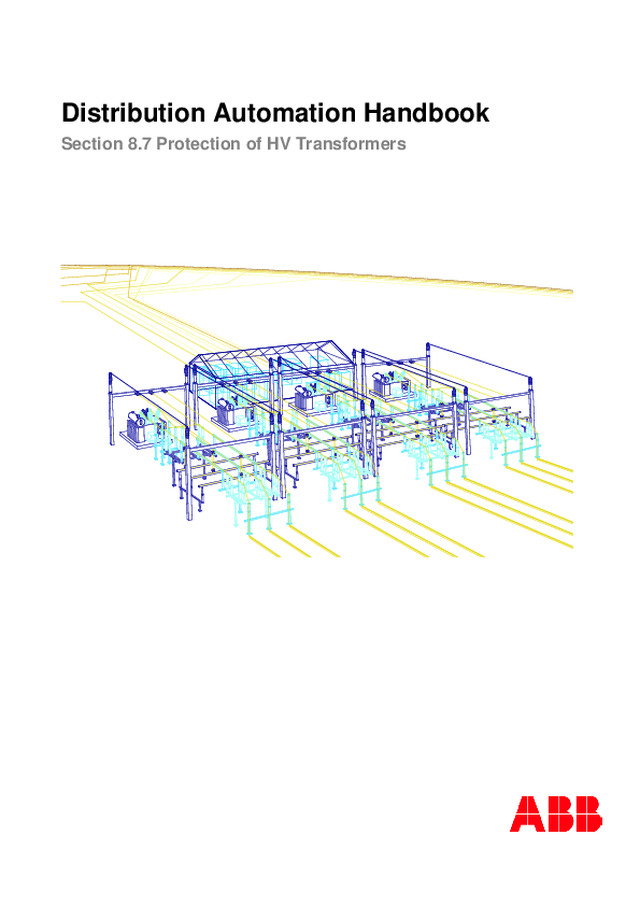 Section 8.7 Protection of HV Transformers