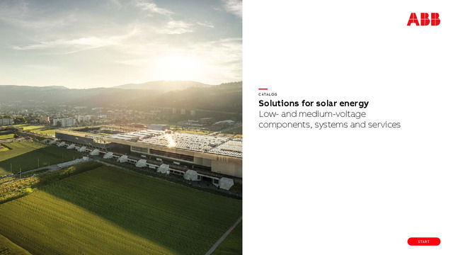 EL business LV MV solar catalogue