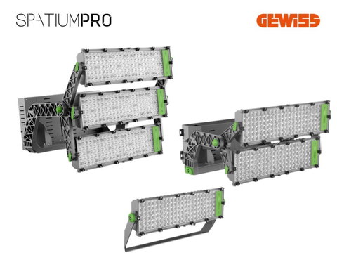 SPATIUM PRO projectores para a iluminação de grandes espaços abertos