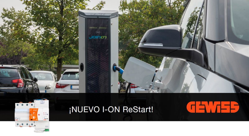 Unidade de recarregamento I-ON ReStart para Veículos Eléctricos