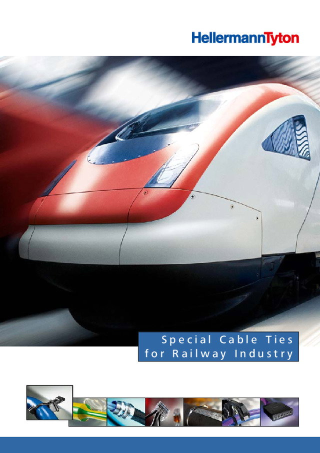Fixações para o sector ferroviário (EN)