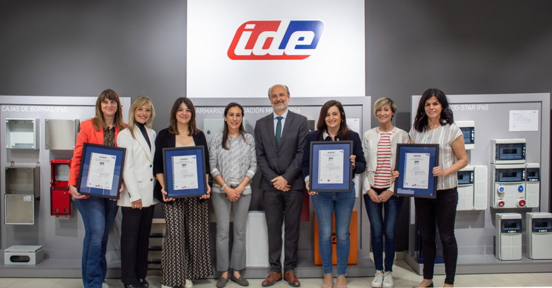 IDE obtém quatro novas certificações ISO