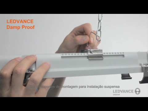 Saiba como instalar as luminárias Damp Proof da LEDVANCE