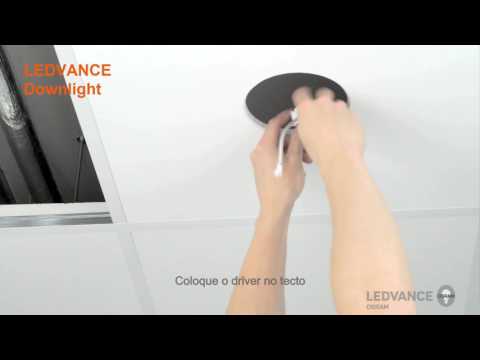 Saiba como instalar as luminárias Downlight da LEDVANCE