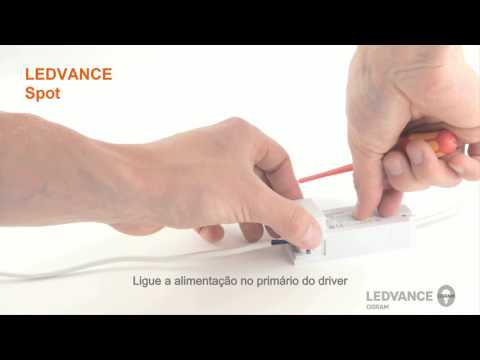 Saiba como instalar as luminárias Spot da LEDVANCE
