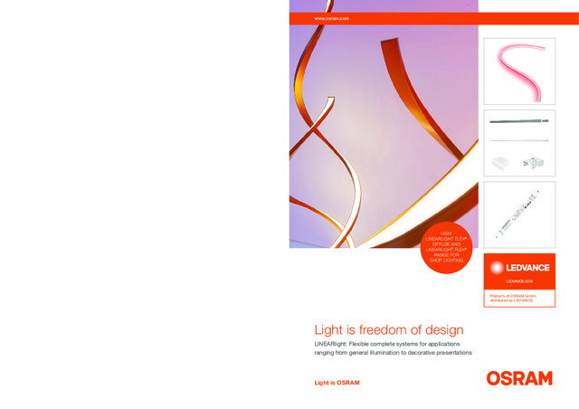 Luz é liberdade de design
