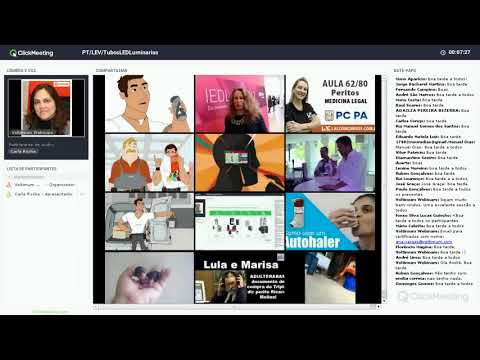 Gravação do webinar "Tubos LED ou Luminárias? – Retrofit adequado. Como instalar. Como regular"