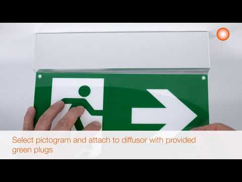 Emergency Exit Sign