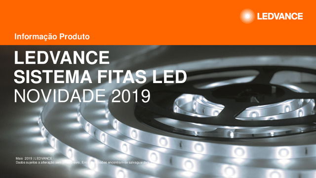 Sistema de Fitas LED LEDVANCE 2019