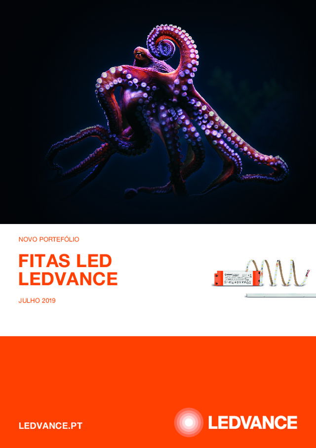 Novo portefólio de Fitas LED da LEDVANCE (Julho 2019)