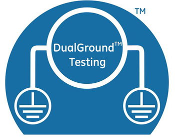 O método “DualGroundTM” patenteado pela Megger oferece-lhe a máxima segurança ao ensaiar com tensões perigosas