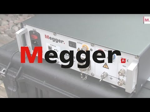 Megger IDAX300: Diagnóstico de isolamento de um transformador (ES)