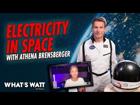 Electricity is essential for any trip in the outer space, with @Athena Brensberger