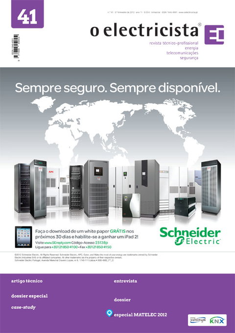 Revista "o electricista" realça eficiência energética e AVAC na edição nº 41