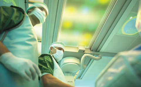 A luz eficiente em centros hospitalares