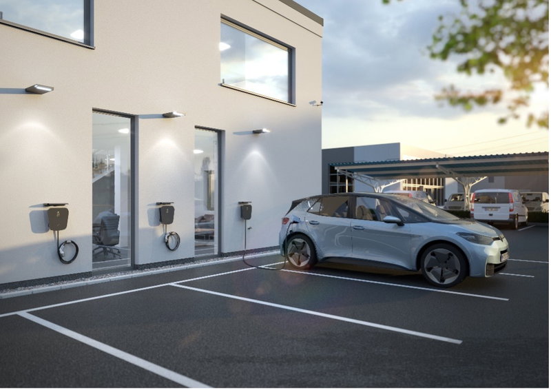 OBO Bettermann apresenta o ION Wallbox para carregamento de veículos elétricos