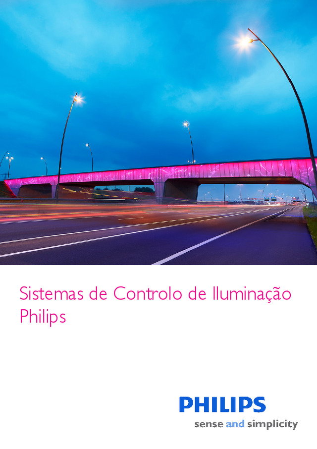 Sistemas de controlo de iluminação Philips