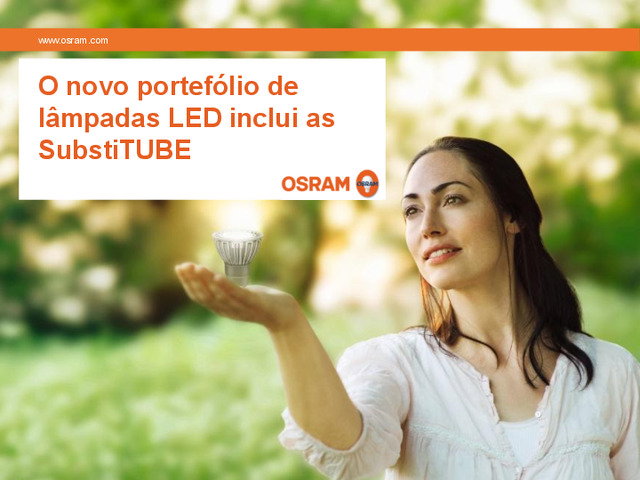 O novo portefólio de lâmpadas LED
