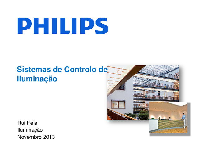Sistemas de Controlo de iluminação