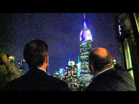 Philips faz instalação luminotécnica no Empire State Building