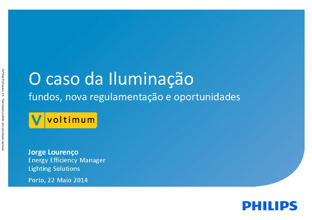 O caso da Iluminação