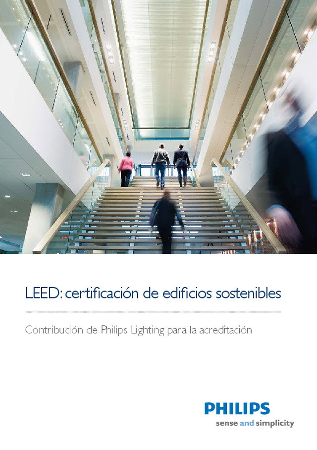 Folheto Philips LEED (ES)