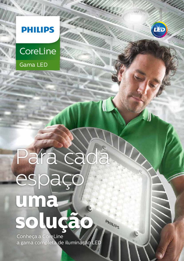 Folheto CoreLine 2015 | Para cada espaço uma solução