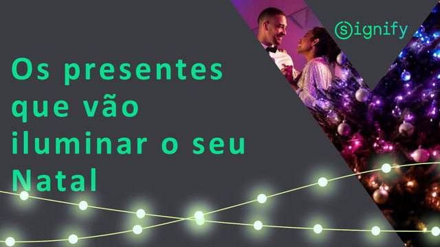 Sugestões de natal Hue e WiZ