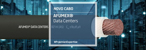Novo cabo Afumex® RZ1-K concebido especialmente para Data Centers
