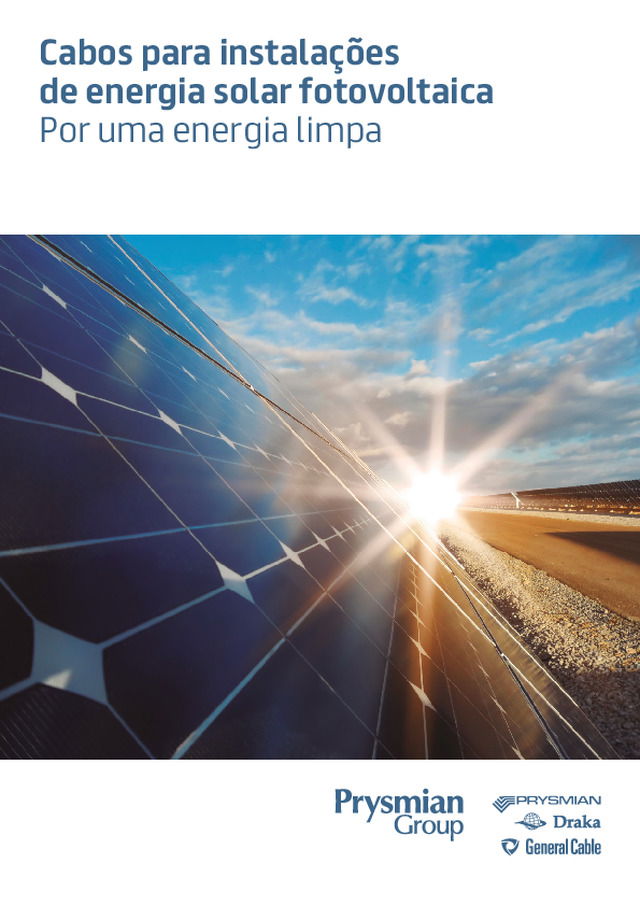Cabos para instalações de energia solar fotovoltaica: Por uma energia limpa