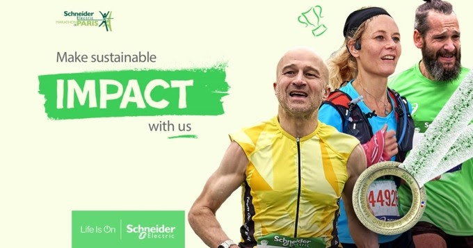 Maratona de Paris Schneider Electric continua a ter impacto positivo na sociedade