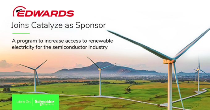 Schneider Electric anuncia adesão da Edwards ao Programa Catalyze