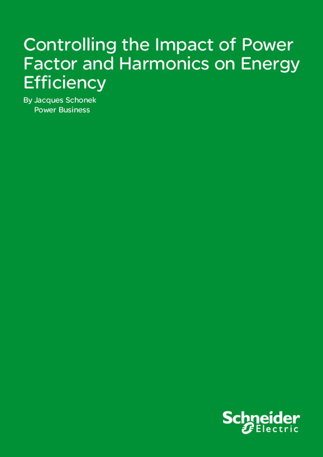 Controlo do impacto do factor de potência e das harmónicas na eficiência energética (EN)