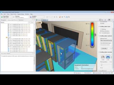 Como instalar mapeamentos de temperatura em tempo real com StruxureWare em data centers