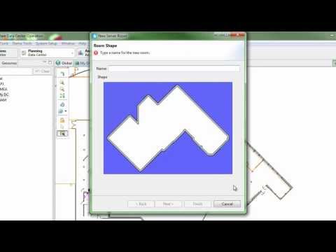 Como modelar um data center a partir de um desenho CAD