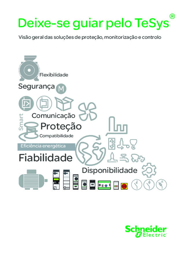 Arrancadores-motor TeSys da Schneider Electric